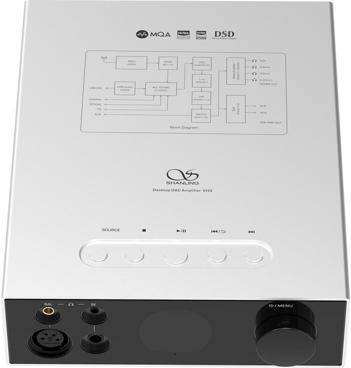 Produktbild Shanling EH3 (Display, Gain-Schalter, USB Host, USB-DAC, Bluetooth, WLAN)