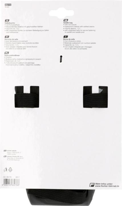 Image du produit Fischer Wasserdicht M (1.30 l, Sac de selle)