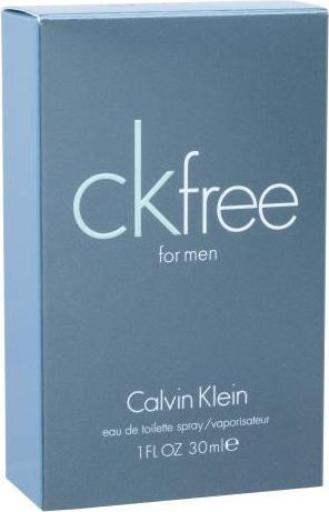 Actual product image Calvin Klein Free (Eau de toilette, 30 ml)