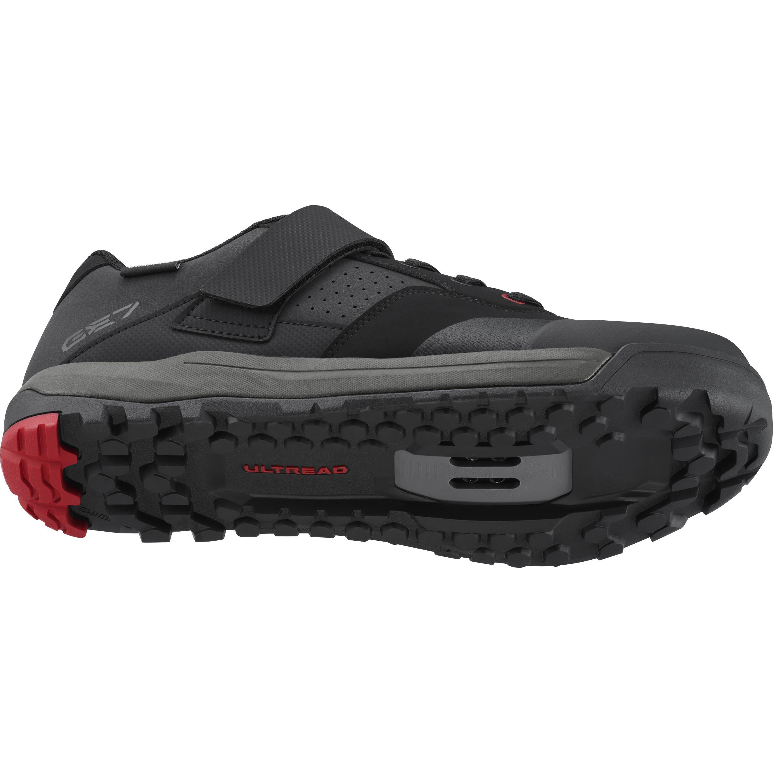 Thumbnail - Shimano, Herren, Veloschuhe, GE700, SCHUH, BLACK, STANDARD,SPD, UNISEX, GR. 44 (44), Schwarz