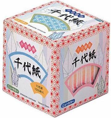 Image du produit Sellmer Origami Chiyogami 7x7cm 1005 feuilles (36 g/m²)