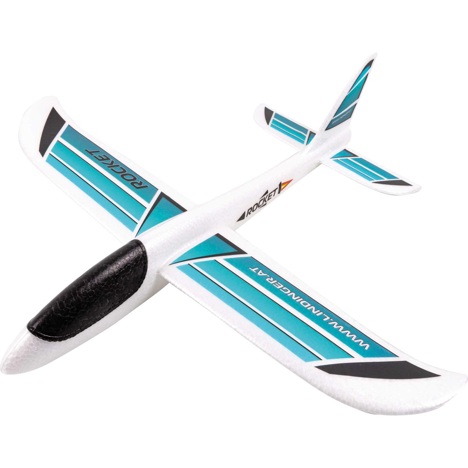 Modellbau Lindinger Rocket" Freiflugmodell EPP 480mm Wurfgleiter (Segelflugzeug)