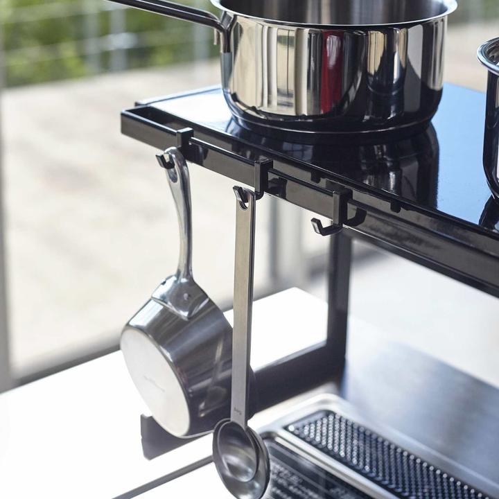 Actual product image Yamazaki Tower kitchen shelf