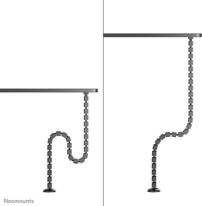 Produktbild Neomounts Kabelkanal flexibel schwarz/magnetische Befestigung (Kabelschlauch, 3.20 cm)
