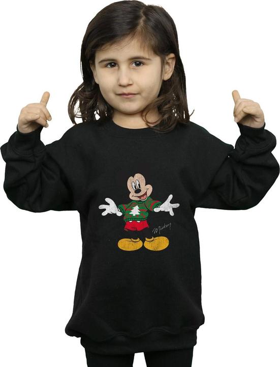 Image du produit Disney - Sweat MICKEY MOUSE CHRISTMAS JUMPER - Fille (152, 158)