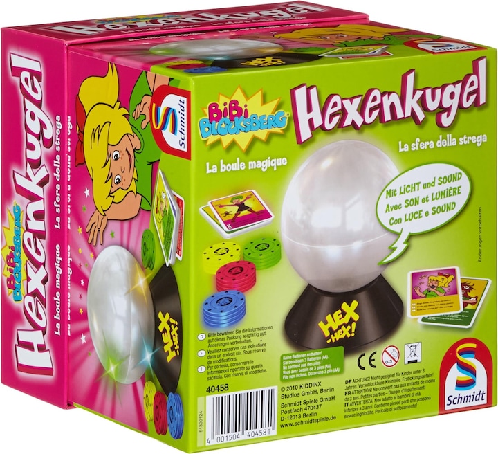 Produktbild Schmidt Spiele Bibi Blocksberg - Hexenkugel (Deutsch, Französisch, Italienisch)