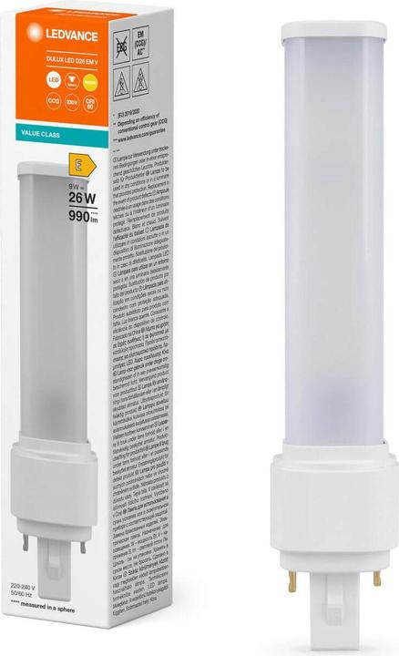 Immagine prodotto Ledvance Lampada compatta a LED (G24d-3, 9 W, 990 lm, 1 x, E)