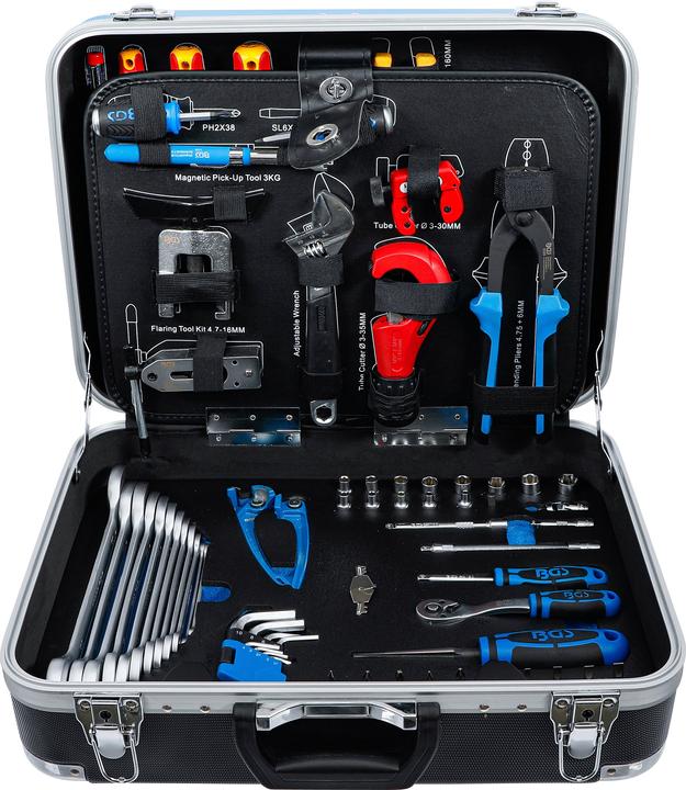 Produktbild BGS Kälte-/Klima-Werkzeugkoffer 86-tlg.