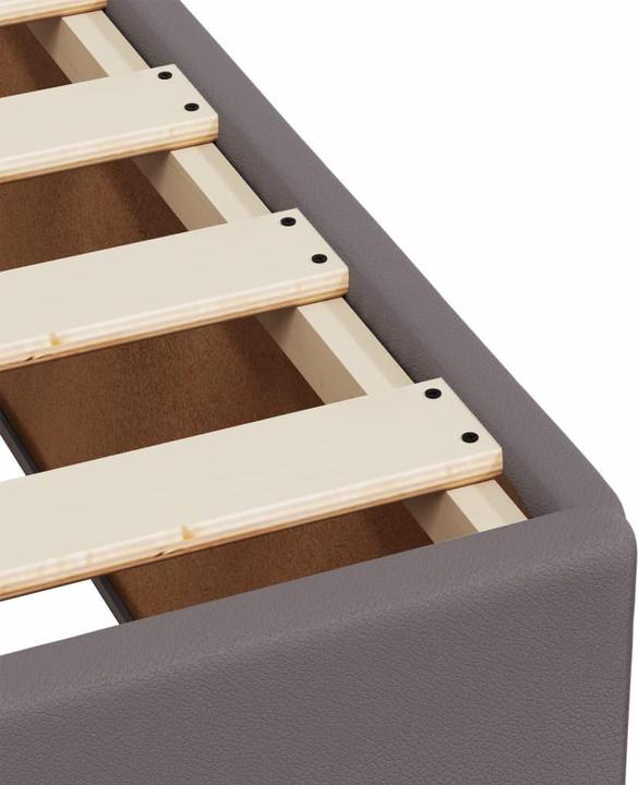 Image du produit vidaXL Bo x lit de saut avec matelas 120 x 200 cm similicuir (120 x 200 cm)