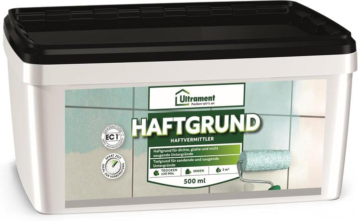 Ultrament Haftgrund Eco, Haftvermittler, für Innen, 500 ml