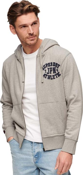 Immagine prodotto Superdry Giacca felpata Casual Vestibilità comoda Felpa con cappuccio atletica vintage con zip (XL)