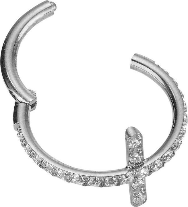 Produktbild Bijouteria Ohrpiercing (Titan, Kristall)