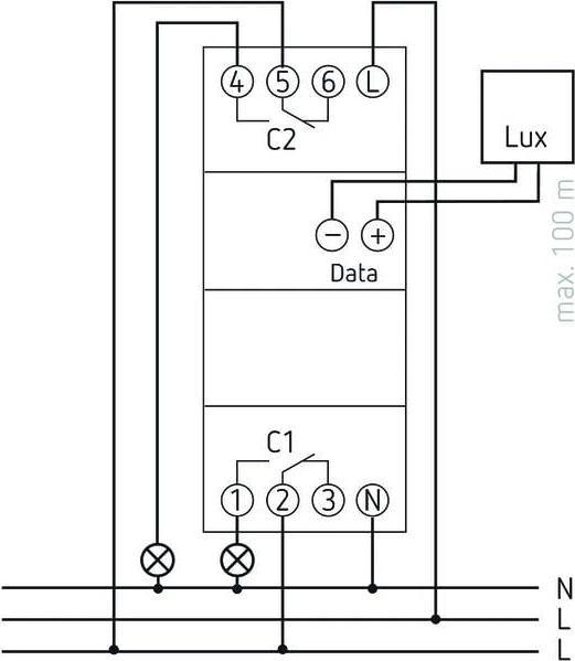 Actual product image Theben LUNA 112 top3 EL
