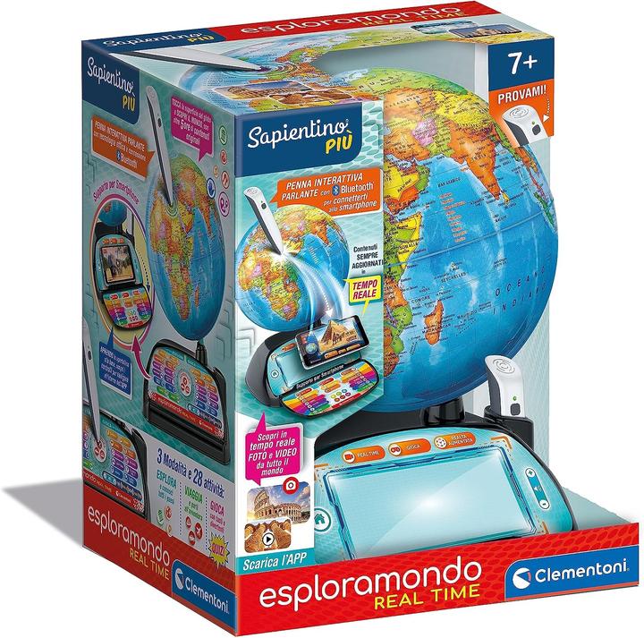 Actual product image Clementoni Exploring the World Real Time (Italian)