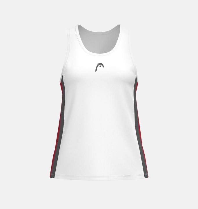 Produktbild Head Club 25 Tech Tank Top Damen Rot/Weiss (XS)