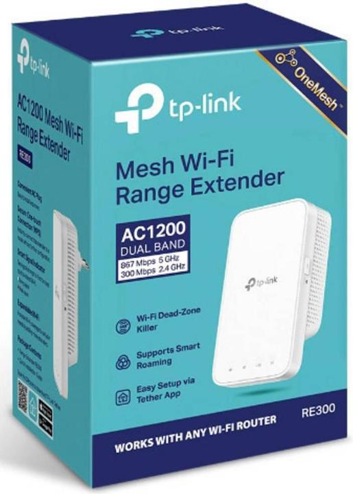 Immagine prodotto TP-Link RE300 (867 Mbit/s, 300 Mbit/s)