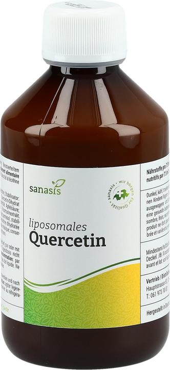 Actual product image Sanasis Liposomal quercetin (1 pcs., Liquid, 250 ml)