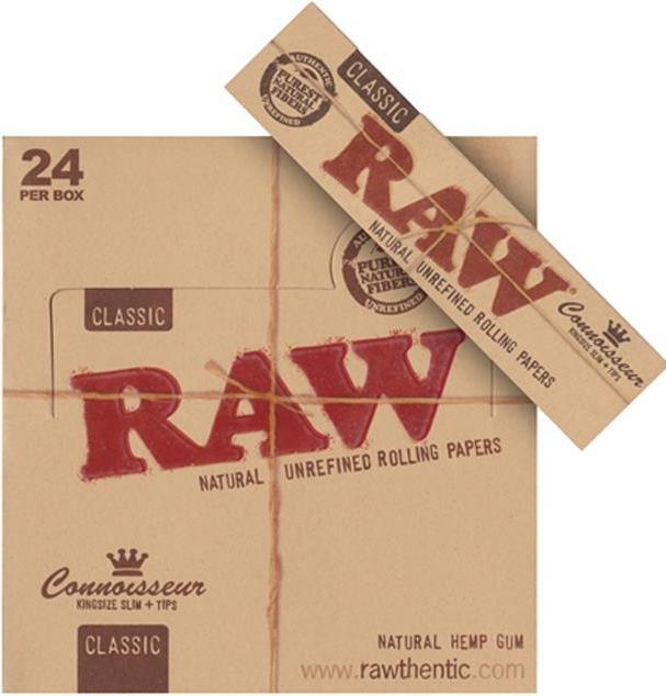 Actual product image RAW Connoisseur 24 Box