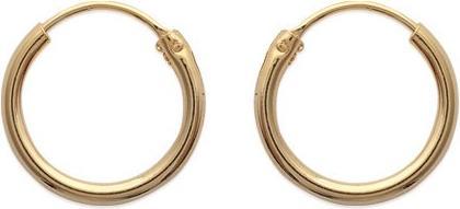 Image du produit Lara CREOLES Plaqué or - 16 MM