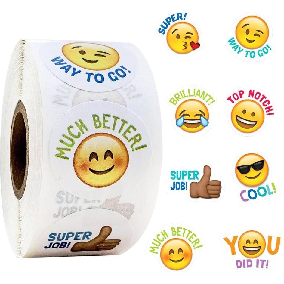 JTI, Sticker, 500x Aufkleber - Emoji