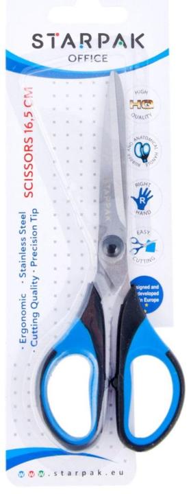 Produktbild Starpak Metallschere 165 Gummiblasengriff (16.50 cm)