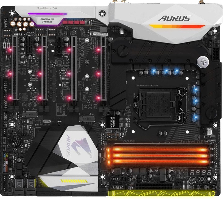 Produktbild Gigabyte AORUS Z270X-Gaming 9 (LGA 1151, Intel Z270, E-ATX)