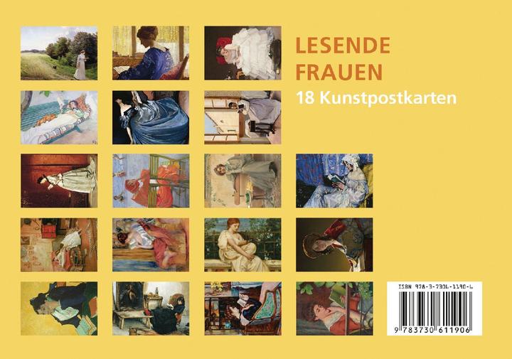 Produktbild Postkarten-Set Lesende Frauen (20 Stk.)