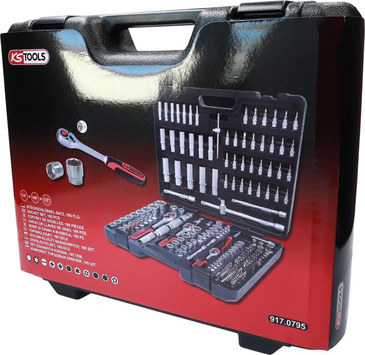 Actual product image KS Tools Socket wrench set (32 mm, 9 mm, 22 mm, 23 mm, 12 mm, 25 mm, 29 mm, 15 mm, 8 mm, 17 mm, 13 mm, 21 mm, 10 mm, 31 mm, 5 mm, 18 mm, 4 mm, 28 mm, 7 mm, 27 mm, 26 mm, 16 mm, 6 mm, 24 mm, 19 mm, 14 mm, 30 mm, 11 mm, 20 mm)