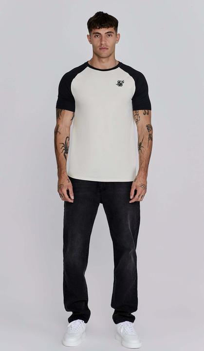 Actual product image Siksilk T-Shirt Raglan T-Shirt (S)
