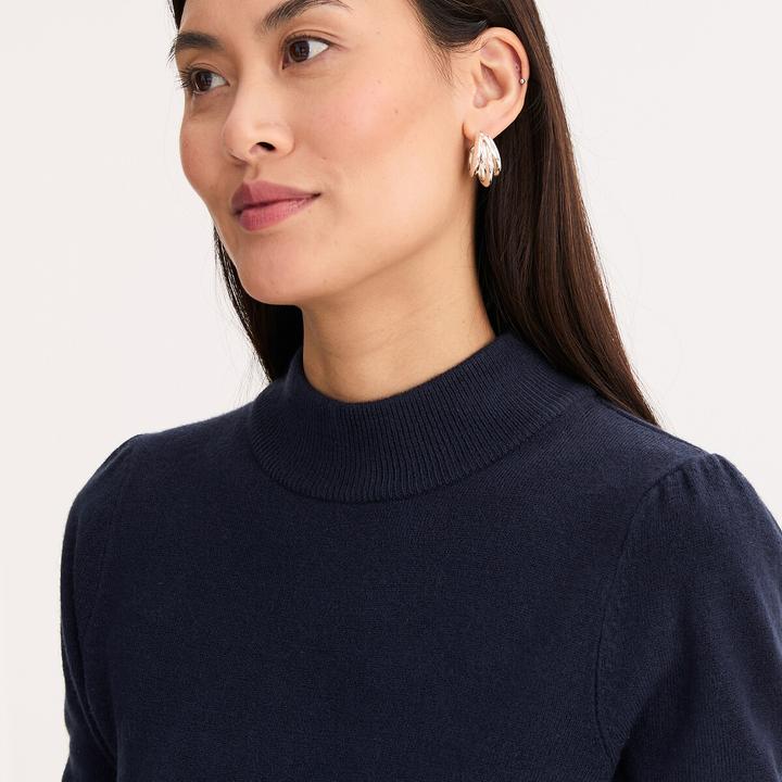 Produktbild Anne Weyburn Stehkragenpullover aus weichem Strick (48)