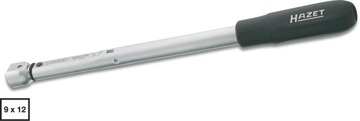 Immagine prodotto HAZET Chiave dinamometrica 6391-85 ∙ Nm min-max: 15 - 85 Nm ∙ Tolleranza: 2% ∙ Attacco quadro ad in… (1/4", 15 Nm, 85 Nm)