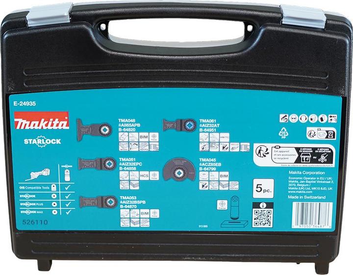 Productafbeelding Makita Multifunktionswerkzeug-Set