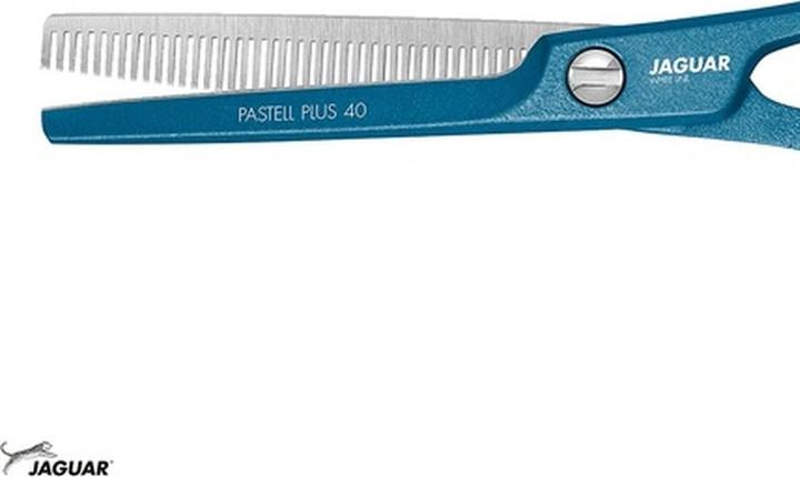Image du produit Jaguar HS 5,5" 3053-11 Pastell Plus 40 Atlantic Blue Ciseaux à effiler White Line (12.70 cm)