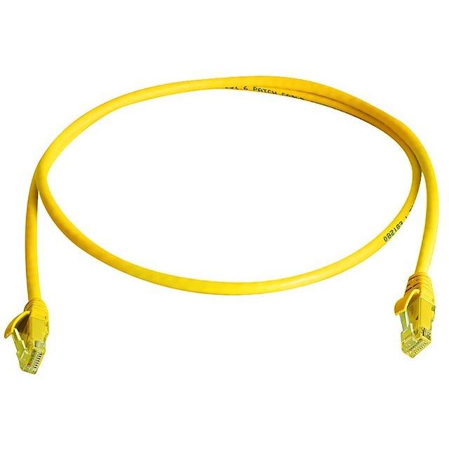 Telegärtner Patchkabel (U/UTP, CAT6, 2 m), Netzwerkkabel
