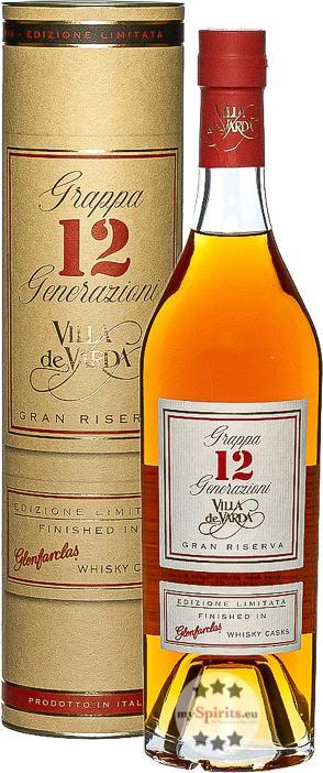 Produktbild Villa de Varda Grappa Gran Riserva 12 Generazioni 0,7 Liter 42 % Vol.