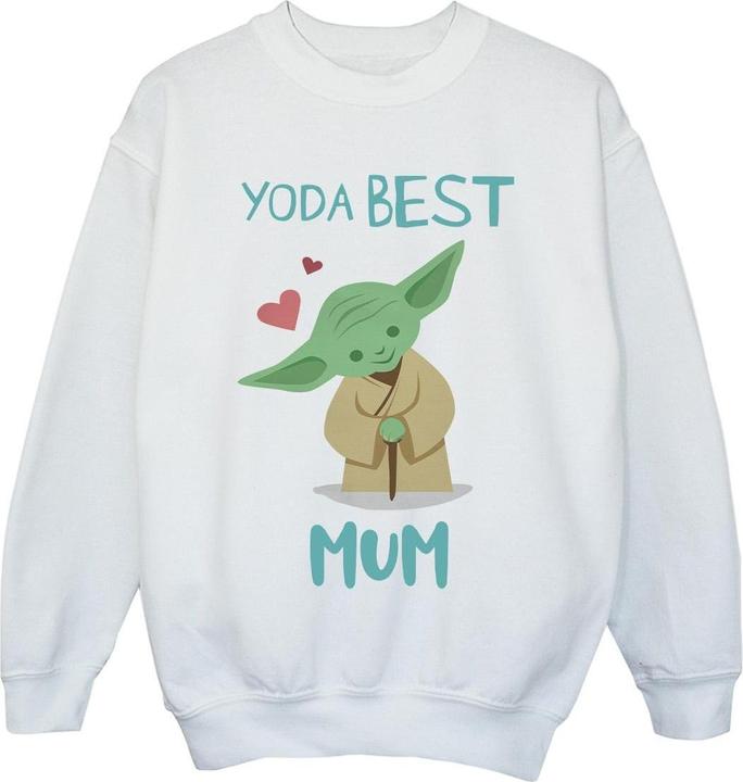 Produktbild Star Wars Yoda Best Mum Sweatshirt Mädchen (128)