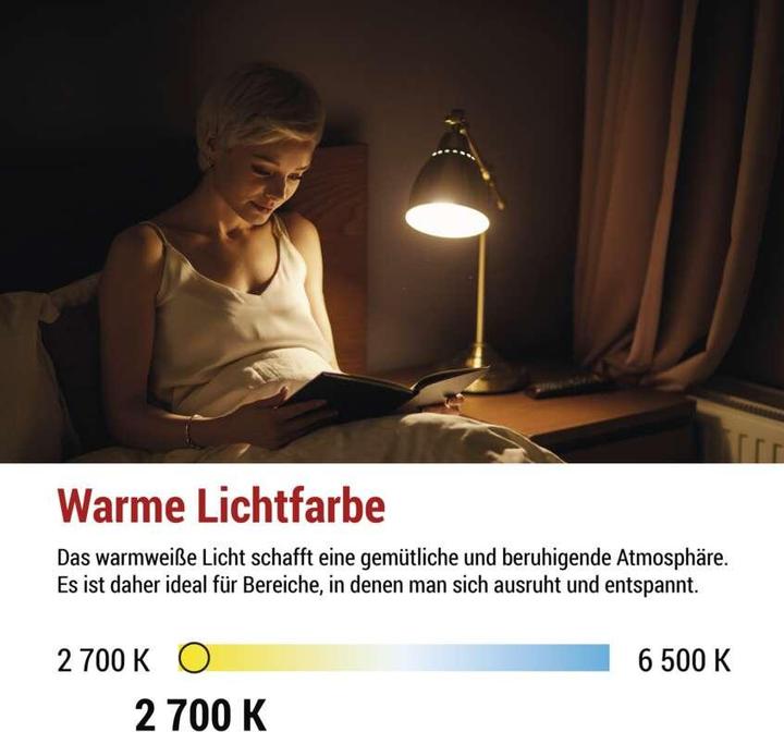 Produktbild Emos LED Lampe Filament A60 / E27 / 3,4 W (40 W) / 470 lm / Warmweiss (E27, 3.40 W, 470 lm, 1 x, D)