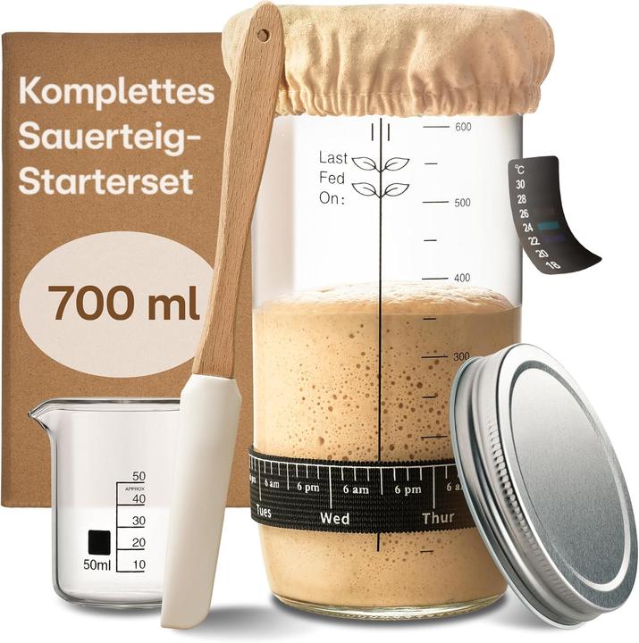 Praknu Sauerteig-Starter-Set