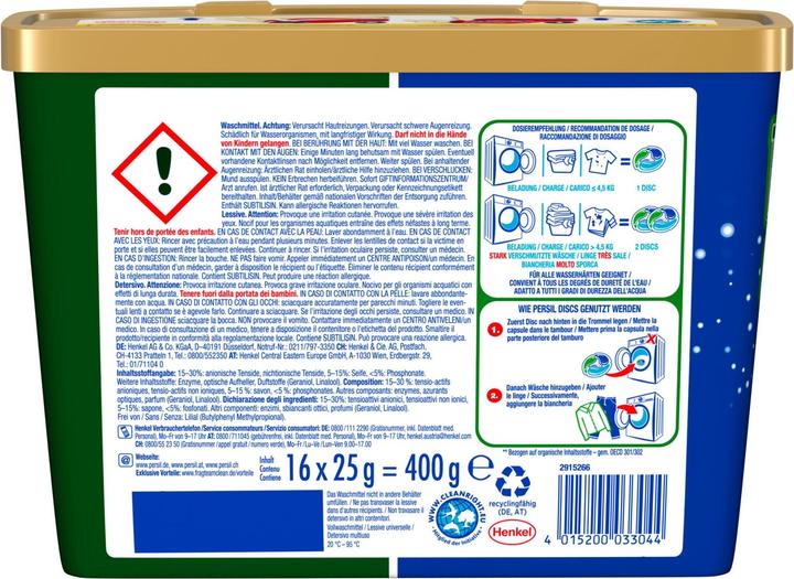 Produktbild Persil Universal Discs (16 Waschgänge)