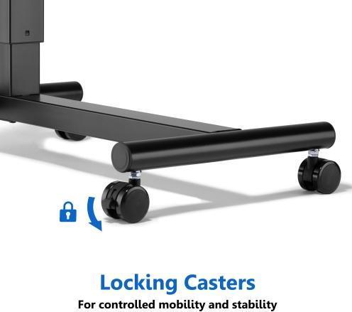 Actual product image Up Up Height-adjustable table Up Forseti Black