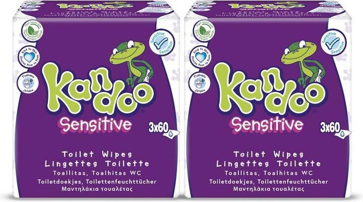 Kandoo Sensitive (180 Stück)