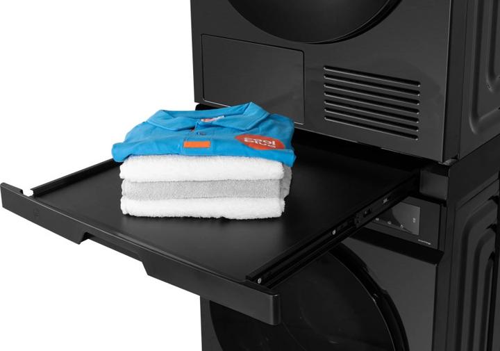 Produktbild Bluebuilt Premium Bluebuils Universal Tussen -Stück für Waschmaschine und Trockner schwarz (Bbuz)