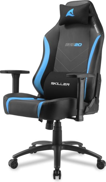 Produktbild Sharkoon Skiller SGS20 Gamingstuhl, /blau PU