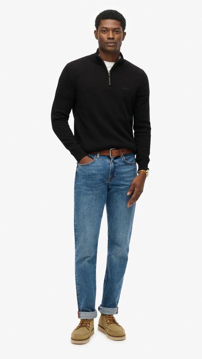 Actual product image Superdry Wool Blend Half Zip Jumper (M)