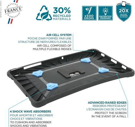 Produktbild Mobilis PROTECH Case+360 handst.+kickstand+handstrap +10,9 (Samsung Galaxy Tab A9+)