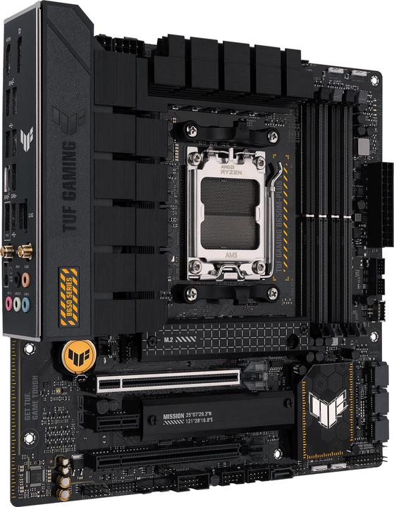 Actual product image ASUS TUF GAMING B650M-PLUS WIFI (AM5, AMD B650M, mATX)