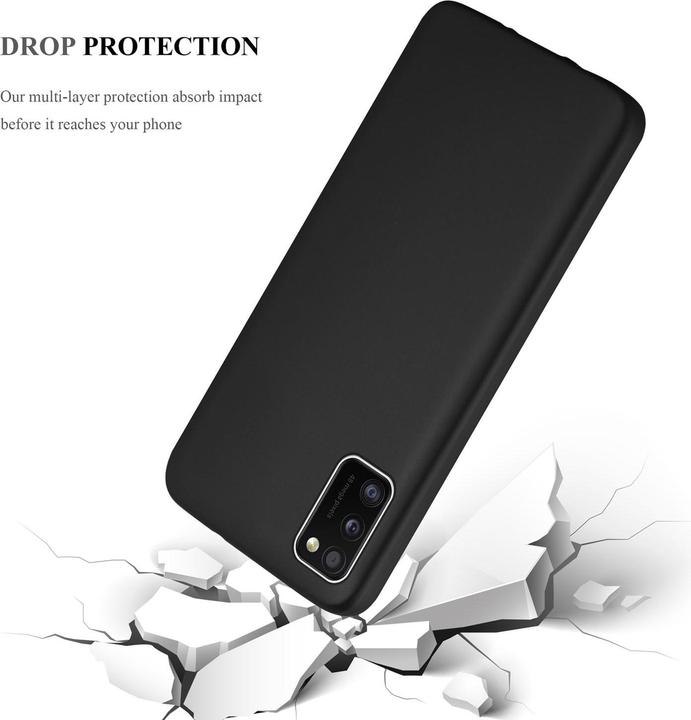 Actual product image Cadorabo TPU Matt Metallic Cover (Samsung Galaxy A41)