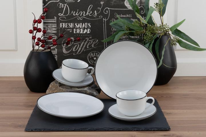 Actual product image CreaTable Luna Black Line (18 Piece)