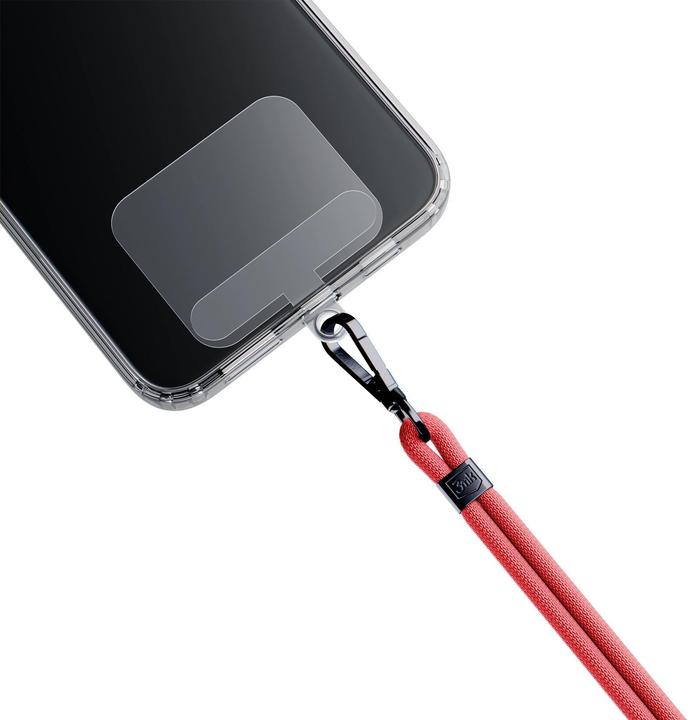 Produktbild 3MK EasyClip Red (black) Smycz do telefonu