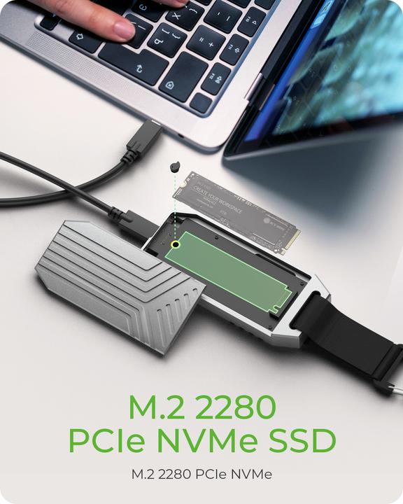Immagine prodotto Icy Box IB-1919M-C42 M.2 NVMe Enclosure via USB4 (M.2 2280)